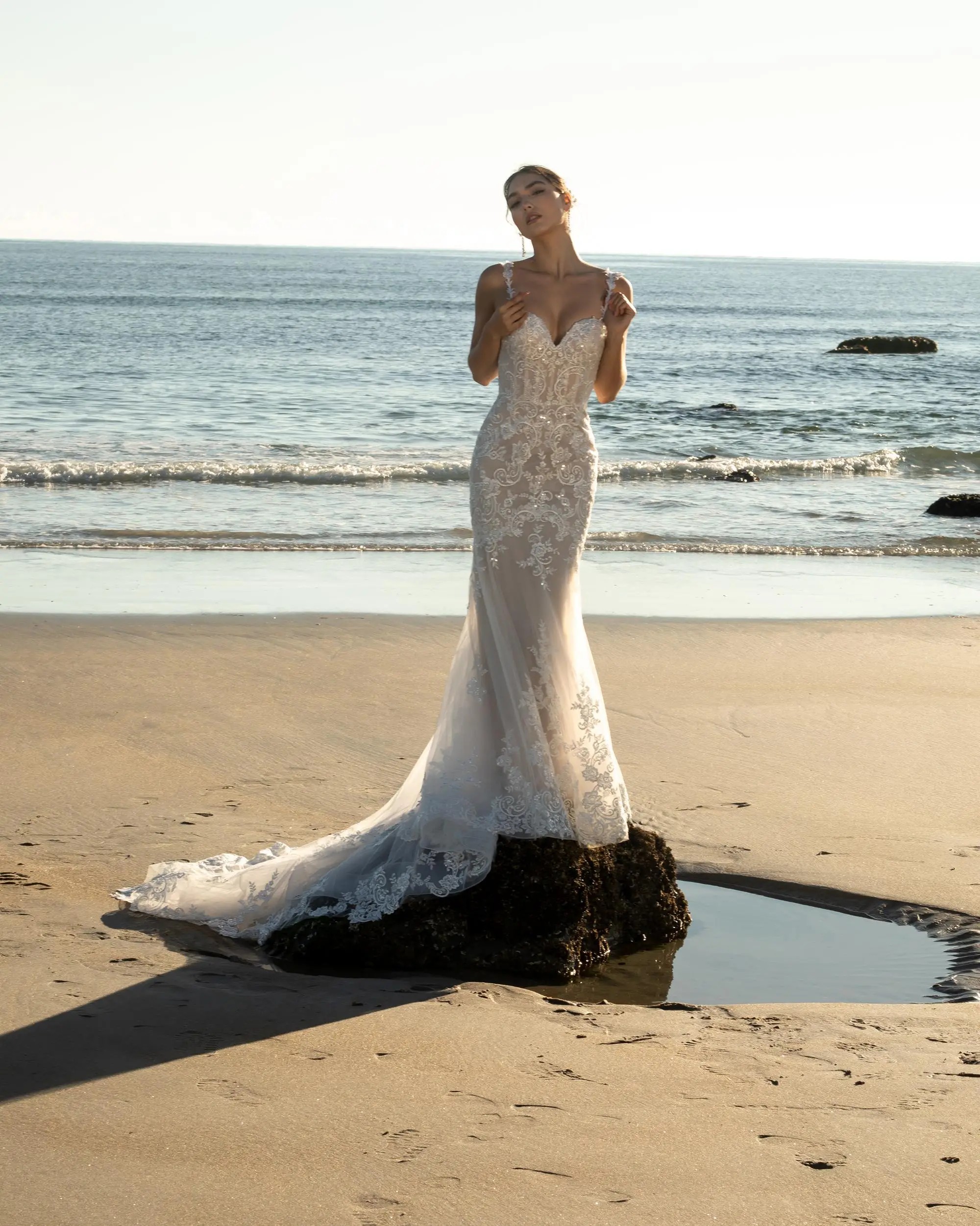 Modern Lace Masterpieces: Discover the Latest Bridal Trends at Paul Francis Bridal Image